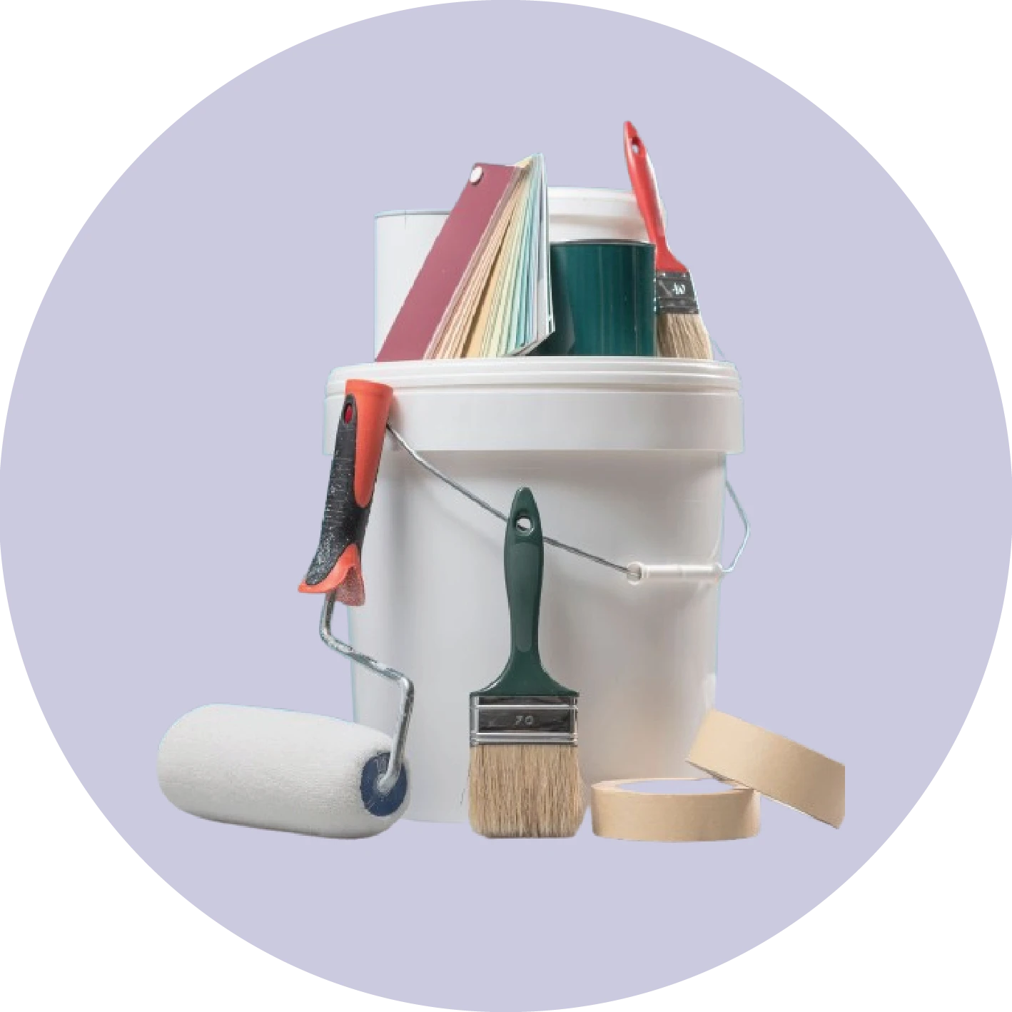 Paint and its supplies